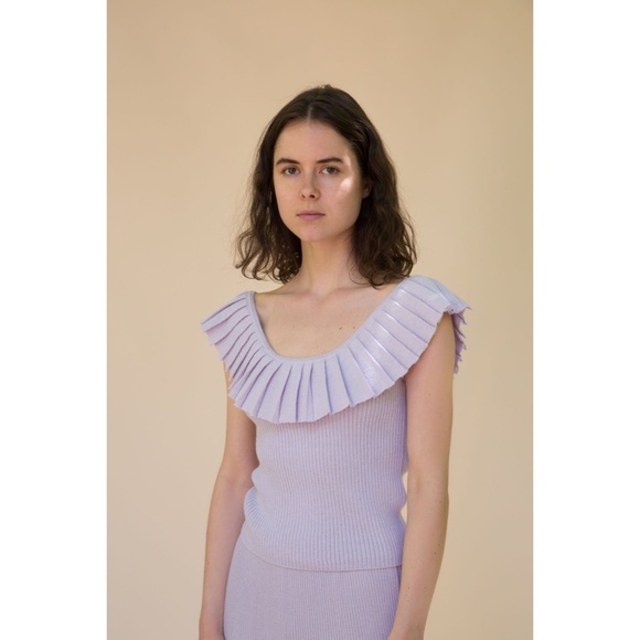 Hesperios Florence Tank in Dusk Purple Alpaca Size M - Picture 11 of 11